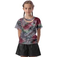 Design Pattern Scarf Gradient Kids  Front Cut Tee by Vaneshop