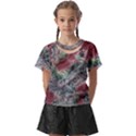 Design Pattern Scarf Gradient Kids  Front Cut Tee View1