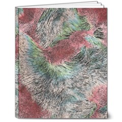 Design Pattern Scarf Gradient 8  X 10  Hardcover Notebook