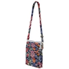 3d Flower Bloom Embossed Pattern Multi Function Travel Bag by Vaneshop