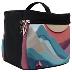 Paper Art Pastel Make Up Travel Bag (big) by Vaneshop