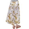 Flowers Gold Floral Women s Satin Palazzo Pants View2