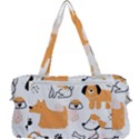 Seamless Pattern Of Cute Dog Puppy Cartoon Funny And Happy Multi Function Bag View2