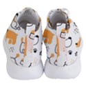 Seamless Pattern Of Cute Dog Puppy Cartoon Funny And Happy Women s Lightweight High Top Sneakers View4