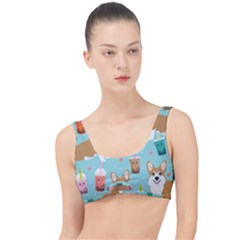 Welsh Corgi Boba Tea Bubble Cute Kawaii Dog Breed The Little Details Bikini Top by Wav3s