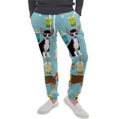 Chihuahua Bubble Kawaii Boba Tea Cute Dog Men s Jogger Sweatpants by Wav3s