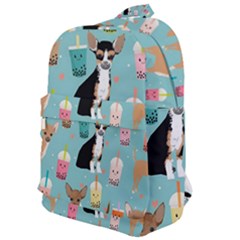 Chihuahua Bubble Kawaii Boba Tea Cute Dog Classic Backpack