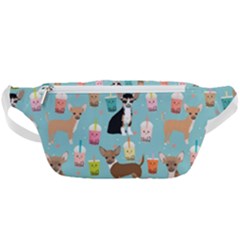 Chihuahua Bubble Kawaii Boba Tea Cute Dog Waist Bag 