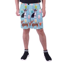 Chihuahua Bubble Kawaii Boba Tea Cute Dog Men s Pocket Shorts by Wav3s