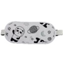 Panda Floating In Space And Star Rounded Waist Pouch View2