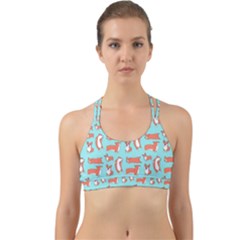 Corgis On Teal Back Web Sports Bra by Wav3s