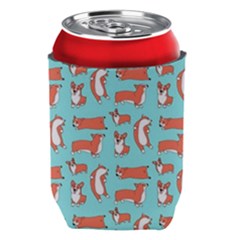 Corgis On Teal Can Holder by Wav3s