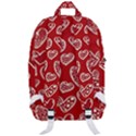 Vector Seamless Pattern Of Hearts With Valentine s Day Classic Backpack View3