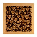 Vector Seamless Pattern Of Hearts With Valentine s Day Wood Photo Frame Cube View2