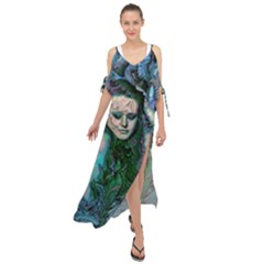 Alphonse Woman Maxi Chiffon Cover Up Dress by MRNStudios