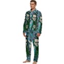 Alphonse Woman Men s Long Sleeve Velvet Pocket Pajamas Set View3