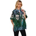 Alphonse Woman Women s Batwing Button Up Shirt View3