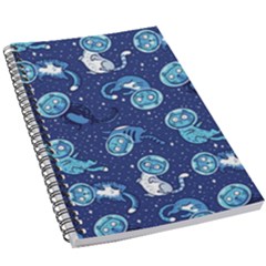 Cat Spacesuit Space Suit Astronaut Pattern 5 5  X 8 5  Notebook by Wav3s