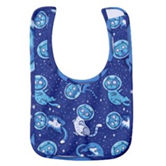 Cat Spacesuit Space Suit Astronaut Pattern Baby Bib by Wav3s