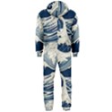 Japanese Wave Pattern Hooded Jumpsuit (Men) View2