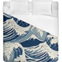 Japanese Wave Pattern Duvet Cover (King Size) View1