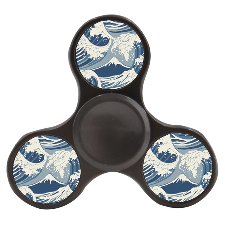 Japanese Wave Pattern Finger Spinner