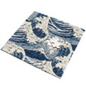 Japanese Wave Pattern Wooden Puzzle Square View2