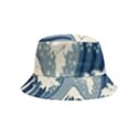 Japanese Wave Pattern Inside Out Bucket Hat (Kids) View5