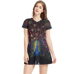 Peacock Feathers Women s Sports Skirt