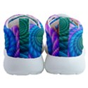 Peacock Feather Fractal Women Athletic Shoes View4