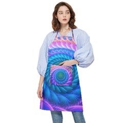 Peacock Feather Fractal Pocket Apron by Wav3s