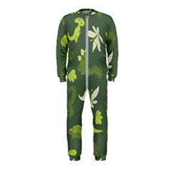 Cute Dinosaur Pattern Onepiece Jumpsuit (kids)