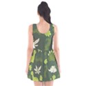 Cute Dinosaur Pattern Scoop Neck Skater Dress View2