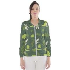 Cute Dinosaur Pattern Women s Windbreaker