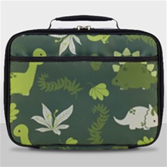 Cute Dinosaur Pattern Full Print Lunch Bag by Wav3s