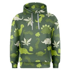 Cute Dinosaur Pattern Men s Overhead Hoodie