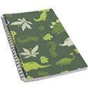 Cute Dinosaur Pattern 5.5  x 8.5  Notebook View1