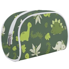 Cute Dinosaur Pattern Make Up Case (large) by Wav3s