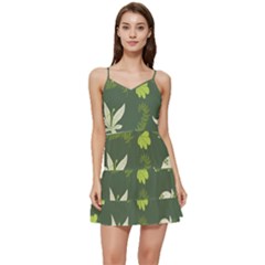 Cute Dinosaur Pattern Short Frill Dress by Wav3s