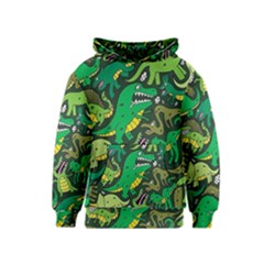 Dino Kawaii Kids  Pullover Hoodie