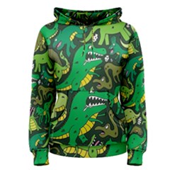 Dino Kawaii Women s Pullover Hoodie