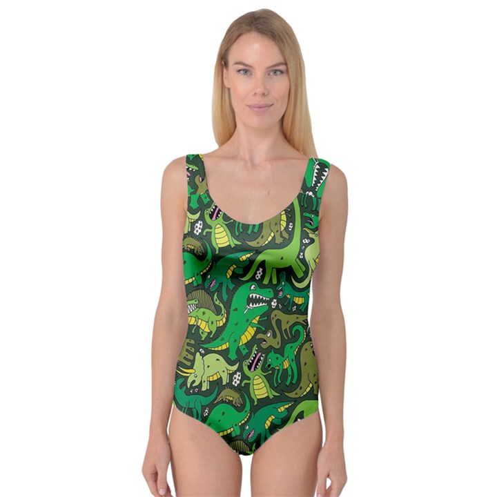 Dino Kawaii Princess Tank Leotard 