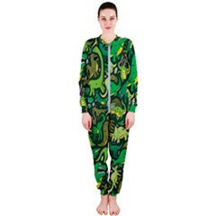 Dino Kawaii Onepiece Jumpsuit (ladies)