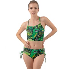 Dino Kawaii Mini Tank Bikini Set by Wav3s