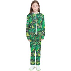 Dino Kawaii Kids  Tracksuit by Wav3s