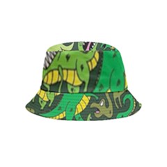 Dino Kawaii Bucket Hat (kids) by Wav3s