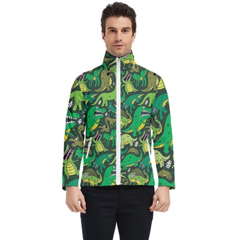 Dino Kawaii Men s Bomber Jacket by Wav3s