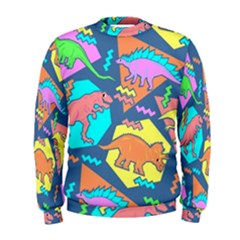 Dinosaur Pattern Men s Sweatshirt