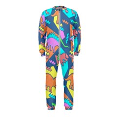 Dinosaur Pattern Onepiece Jumpsuit (kids)