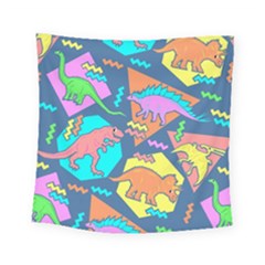 Dinosaur Pattern Square Tapestry (small)